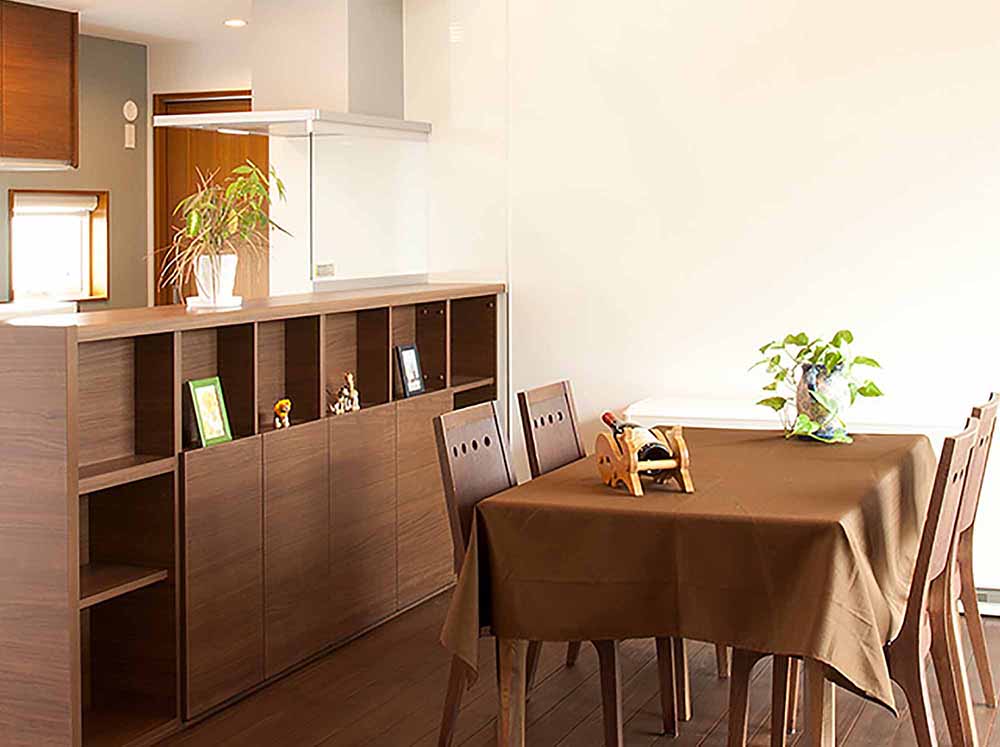省スペースダイニングの画像